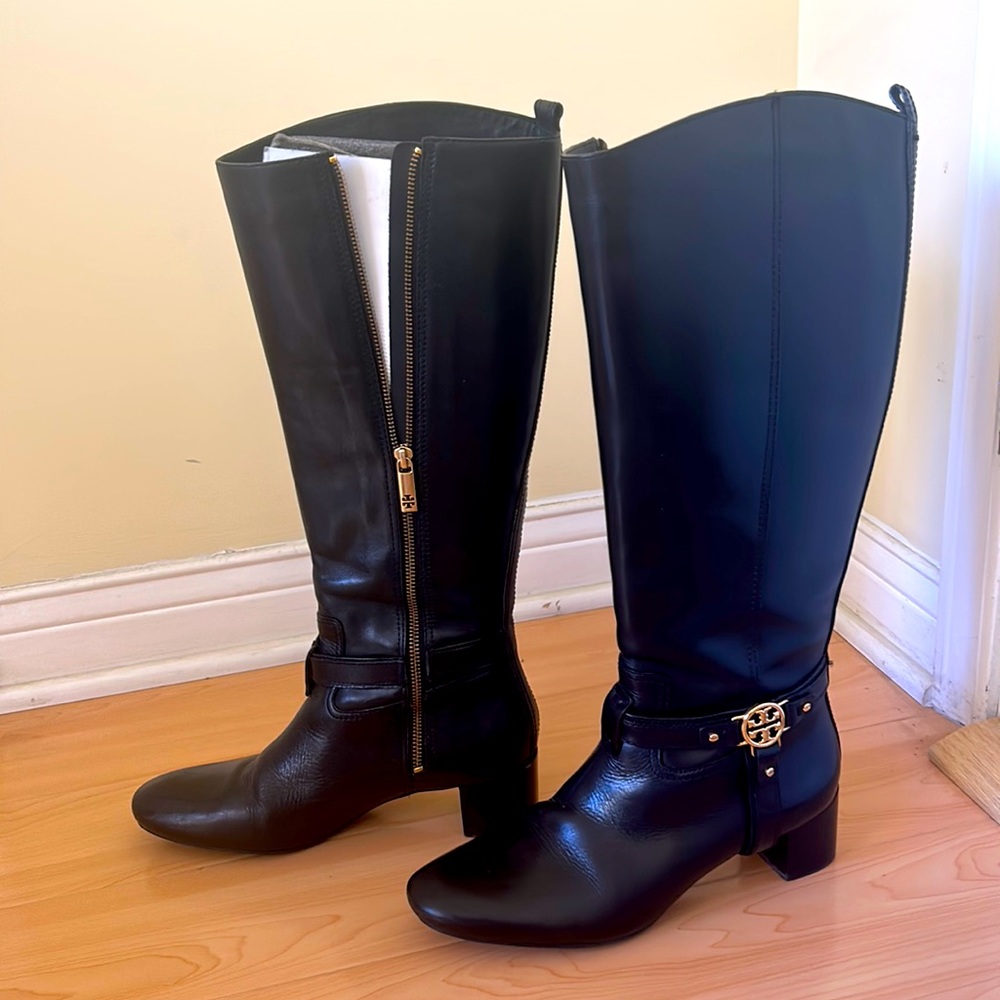 * like new* Tory Burch Leather Boots!